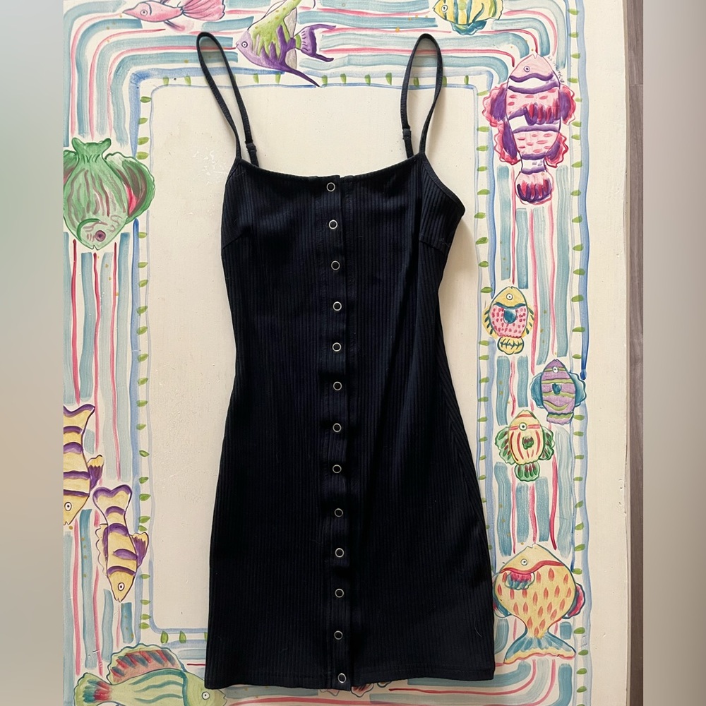 Princess Polly Black Strappy Mini Dress